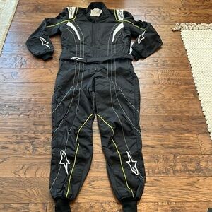 Alpinestars KMX-5 black yellow black Karting Suit size 54